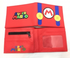 Super Mario Bro Cosplay Game Purse Anime Wallet