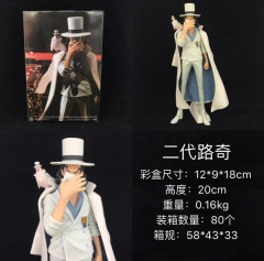20CM One Piece Rob Lucci Cartoon Toys Anime PVC Figure