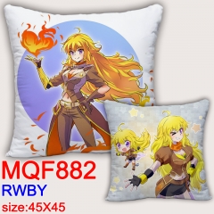 RWBY Cartoon Soft Fancy Colorful Stuffed Square Pillow