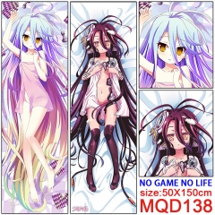 NO GAME NO LIFE Beautiful Girl Good Quality Long Style Anime Pillow 50*150CM