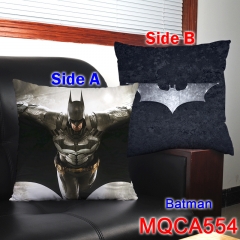 Batman Super Hero Popular Movie Cosplay Comfortable Two Sides Anime Pillow 45*45CM