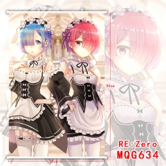 Re:Zero kara Hajimeru lsekai Seikatsu Magic Fancy Japanese Cartoon Anime Wallscrolls 60*90CM