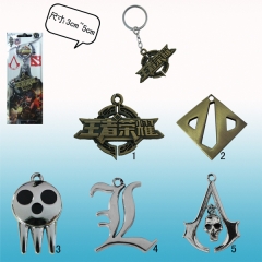 5 style Anime Keychain