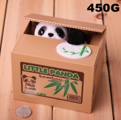 可爱创意偷钱猫储蓄罐 儿童玩具贪钱猫储钱罐 电动吃钱猫存钱罐 (不带电池）