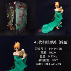 19cm One Piece 45 Generation Nami Cartoon Japanese Manga Hot Anime PVC Figure Toys