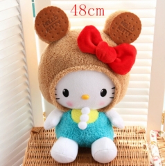 2 Styles Hello Kitty Anime Cute Plush Toy（48cm）