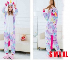 Unicorn Kigurumi Cosplay Colorful Costume Anime Pyjamas