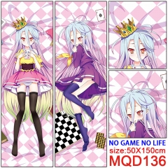 NO GAME NO LIFE Beautiful Girl Good Quality Long Style Anime Pillow 50*150CM