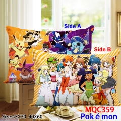 Pokemon Cartoon Fashion Long Style Comfortable Colorful Anime Pillow 40*60CM