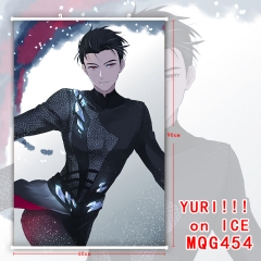 Yuri On Ice Popular Japanese Cartoon 3D Print Fashion Anime Wallscrolls 60*90CM