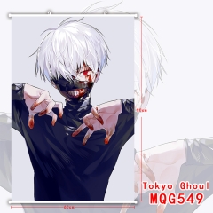 Japanese Cartoon Tokyo Ghoul 3D Print Wallscrolls Home Decoration New Arrivals Anime Wallscrolls 60*90CM
