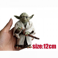 Star War Yoda Hot Movie Yoda Model Toys Anime PVC Figure 12cm