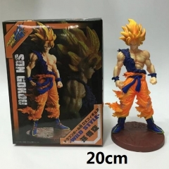 Dragon Ball Z Son Goku Cartoon Wholesale Anime PVC Figure Toys With Box 20cm