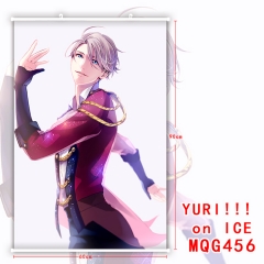 Yuri On Ice Popular Japanese Cartoon 3D Print Fashion Anime Wallscrolls 60*90CM