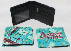 Adventure Time Anime Cartoon Fancy Cute PU Wallet