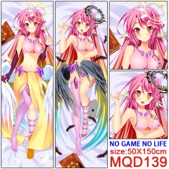 NO GAME NO LIFE Beautiful Girl Good Quality Long Style Anime Pillow 50*150CM