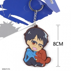 Yuri on Ice Cosplay Soft Plastic Katsuki Yuri Pendant Anime Keychain