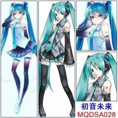 Hatsune Miku Print Singer Two Sides Anime Soft Pillow 50*150CM