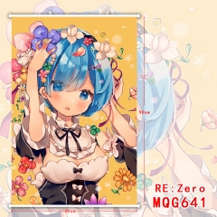 Re:Zero kara Hajimeru lsekai Seikatsu Magic Fancy Japanese Cartoon Anime Wallscrolls 60*90CM
