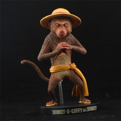 One Piece Luffy cos monkey 15th anime figure路飞公仔