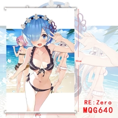 Re:Zero kara Hajimeru lsekai Seikatsu Magic Fancy Japanese Cartoon Anime Wallscrolls 60*90CM