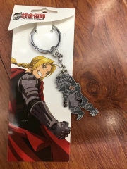 Fullmetal Alchemist Cartoon Character Anime Cute Alloy Keychain