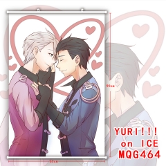 Yuri On Ice Popular Japanese Cartoon 3D Print Fashion Anime Wallscrolls 60*90CM