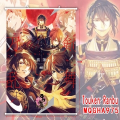 Touken Ranbu Online New Arrival 3D Print Decoration Cosplay Game Anime Wallscrolls 60*90CM