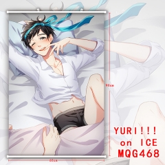 Yuri On Ice Popular Japanese Cartoon 3D Print Fashion Anime Wallscrolls 60*90CM