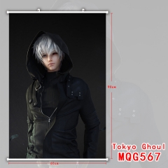 Japanese Cartoon Tokyo Ghoul 3D Print Wallscrolls Home Decoration New Arrivals Anime Wallscrolls 60*90CM