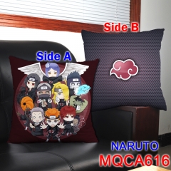 Naruto Japanese Popular Cartoon Two Sides Fashion Comfortable High Quality Anime Pillow 45*45CM