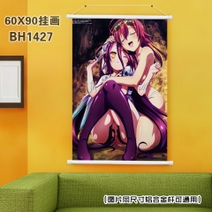 No Game No Life Cosplay Cartoon Anime Plastic Bar Wallscroll