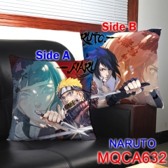 Naruto Japanese Popular Cartoon Two Sides Fashion Comfortable High Quality Anime Pillow 45*45CM