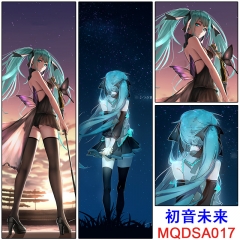 Hatsune Miku Print Singer Two Sides Anime Soft Pillow 50*150CM