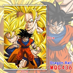Japan Cartoon Dragon Ball Z Anime Cute Digital Print Wallscrolls