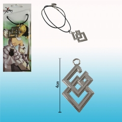 Fate Stay Night Cosplay Cartoon Pendant Anime Necklace