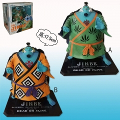 2 Colors One Piece Jinbe Japanese Cartoon Anime PVC Figure