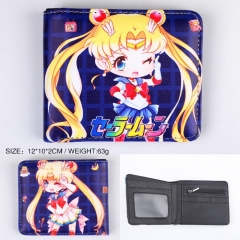 美少女战士PU斜纹二折短款钱包