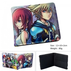 Kingdom Hearts Cartoon Purse Wholesale PU Anime Short Wallet
