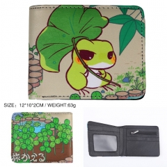 Travel Frog Game PU Leather Wallet