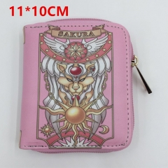 Card Captor Sakura Short Anime PU Leather Wallet