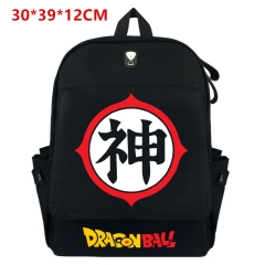 七龙珠神帆布翻盖双肩背包