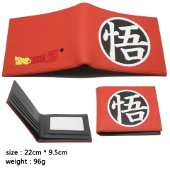Dragon Ball Z Cosplay Silica Gel Purse Anime Short Wallet