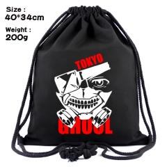 Tokyo Ghoul Movie Popular Anime Canvas Drawstring Pocket Bag