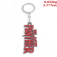 2018新款 Black Panther necklac字母项链 黑豹项链 钥匙扣挂件