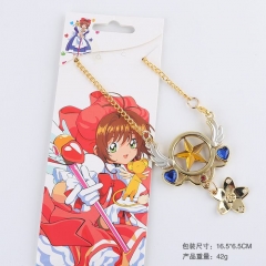 魔卡少女百变小樱金黄色羽翼翅膀项链