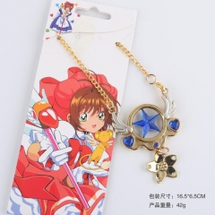 魔卡少女百变小樱蓝色羽翼翅膀项链