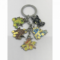 驯龙高手5个钥匙扣B款