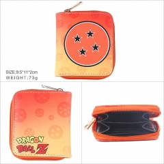 Dragon Ball Z PU Leather Short Anime Cartoon Wallet and Purse