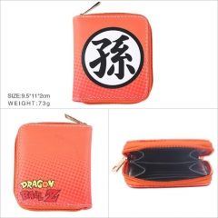 Dragon Ball Z PU Leather Short Anime Cartoon Wallet and Purse